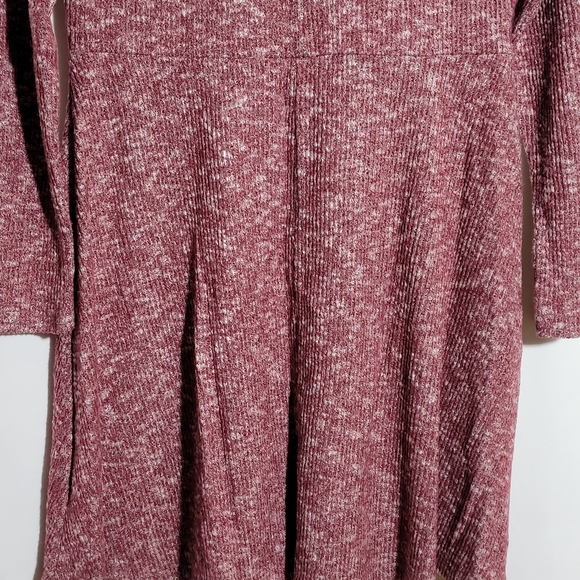 Urban Outfitters Wrap Dress - Heathered Burgundy - Picture 7 of 8